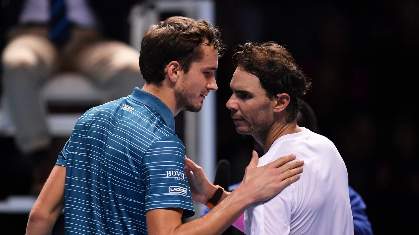 Medvedev y Nadal Medvedev y Nadal