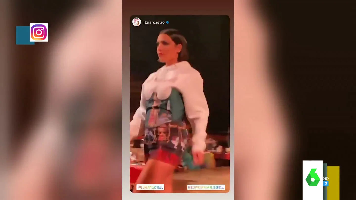 El espectacular vídeo de Lorena Castell desfilando como modelo para Eduardo Navarrete El espectacular vídeo de Lorena Castell desfilando como modelo para Eduardo Navarrete