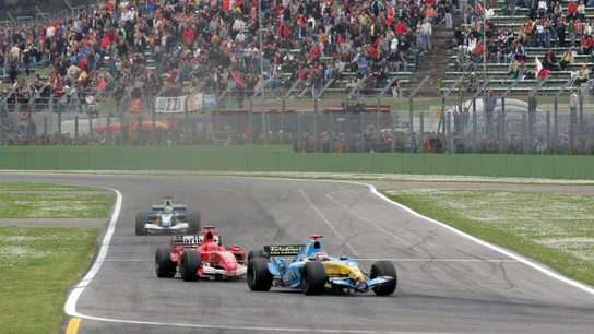 Fernando Alonso y Michael Schumacher Fernando Alonso y Michael Schumacher