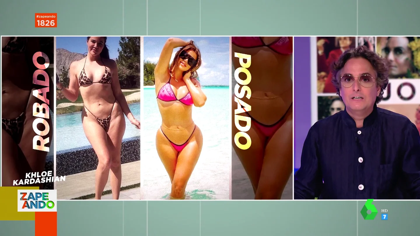 "Los haters están descubriendo que es una persona real": así es la foto en bikini que Khloe Kardashian trata de borrar de Internet "Los haters están descubriendo que es una persona real": así es la foto en bikini que Khloe Kardashian trata de borrar de Internet