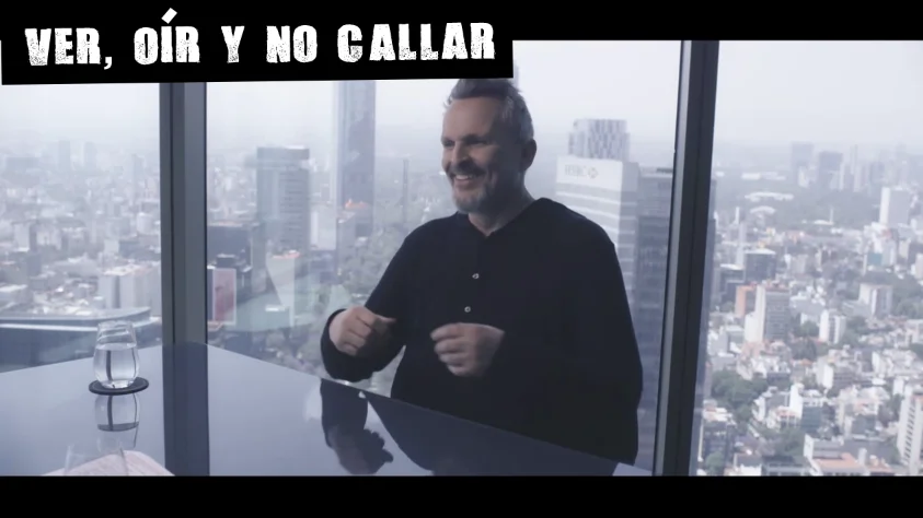 Miguel Bosé en Lo de Évole Miguel Bosé en Lo de Évole