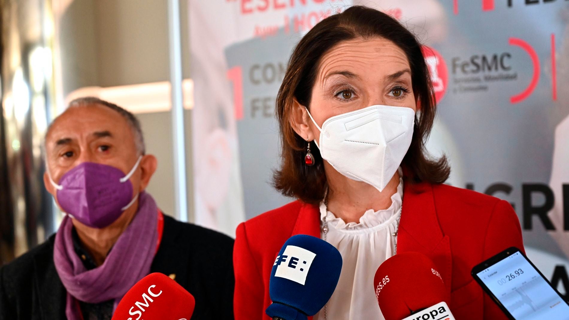 La Ministra de Industria, Comercio y Turismo, Reyes Maroto