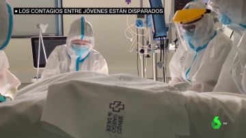 Los médicos alertan a los jóvenes: las edades de las hospitalizaciones por coronavirus siguen bajando