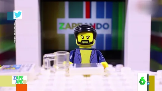 La divertida recreación con Legos de un mal rato de Dani Mateo en Zapeando La divertida recreación con Legos de un mal rato de Dani Mateo en Zapeando