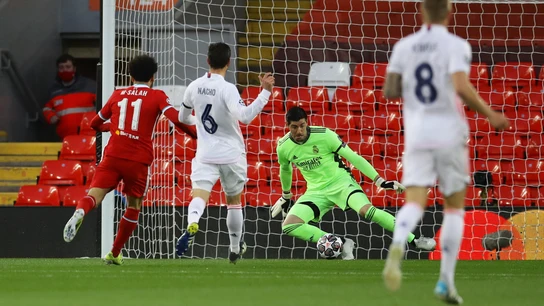 Thibaut Courtois echa el cierre y lidera el pase del Real Madrid a semifinales de Champions Thibaut Courtois echa el cierre y lidera el pase del Real Madrid a semifinales de Champions