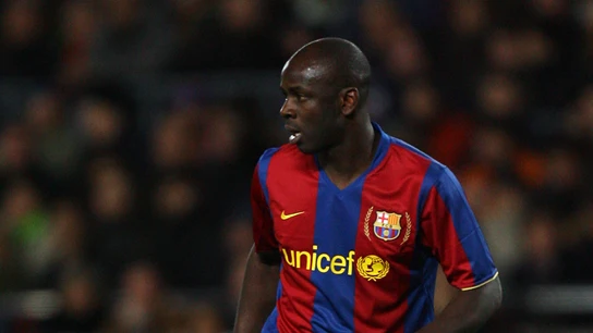 Lilian Thuram, en un partido de Champions League contra el Celtic en 2007 Lilian Thuram, en un partido de Champions League contra el Celtic en 2007