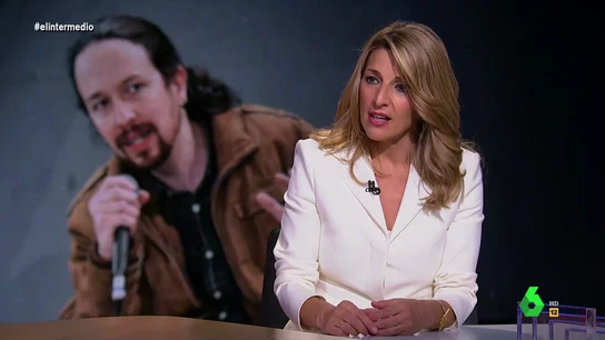 El mensaje de la ministra de Trabajo tras la propuesta de Iglesias de liderar Podemos: "Yolanda Díaz no es elegible y va a decidir ella" El mensaje de la ministra de Trabajo tras la propuesta de Iglesias de liderar Podemos: "Yolanda Díaz no es elegible y va a decidir ella"