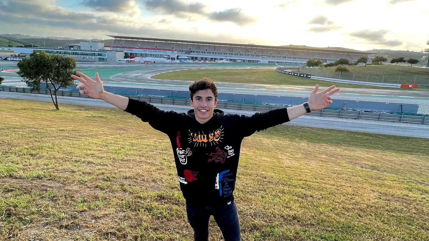 Marc Márquez en Portimao Marc Márquez en Portimao