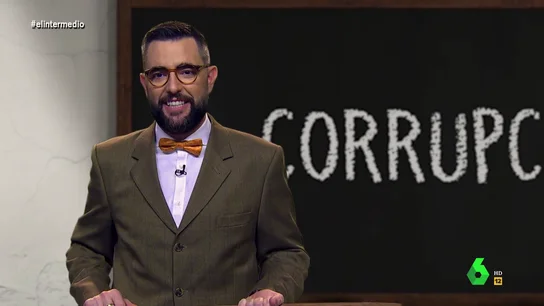 El Intermedio (15-04-21) La demostración de que en dictadura o democracia 'la corrupción política es un fenómeno tan español como el calimocho' El Intermedio (15-04-21) La demostración de que en dictadura o democracia 'la corrupción política es un fenómeno tan español como el calimocho'