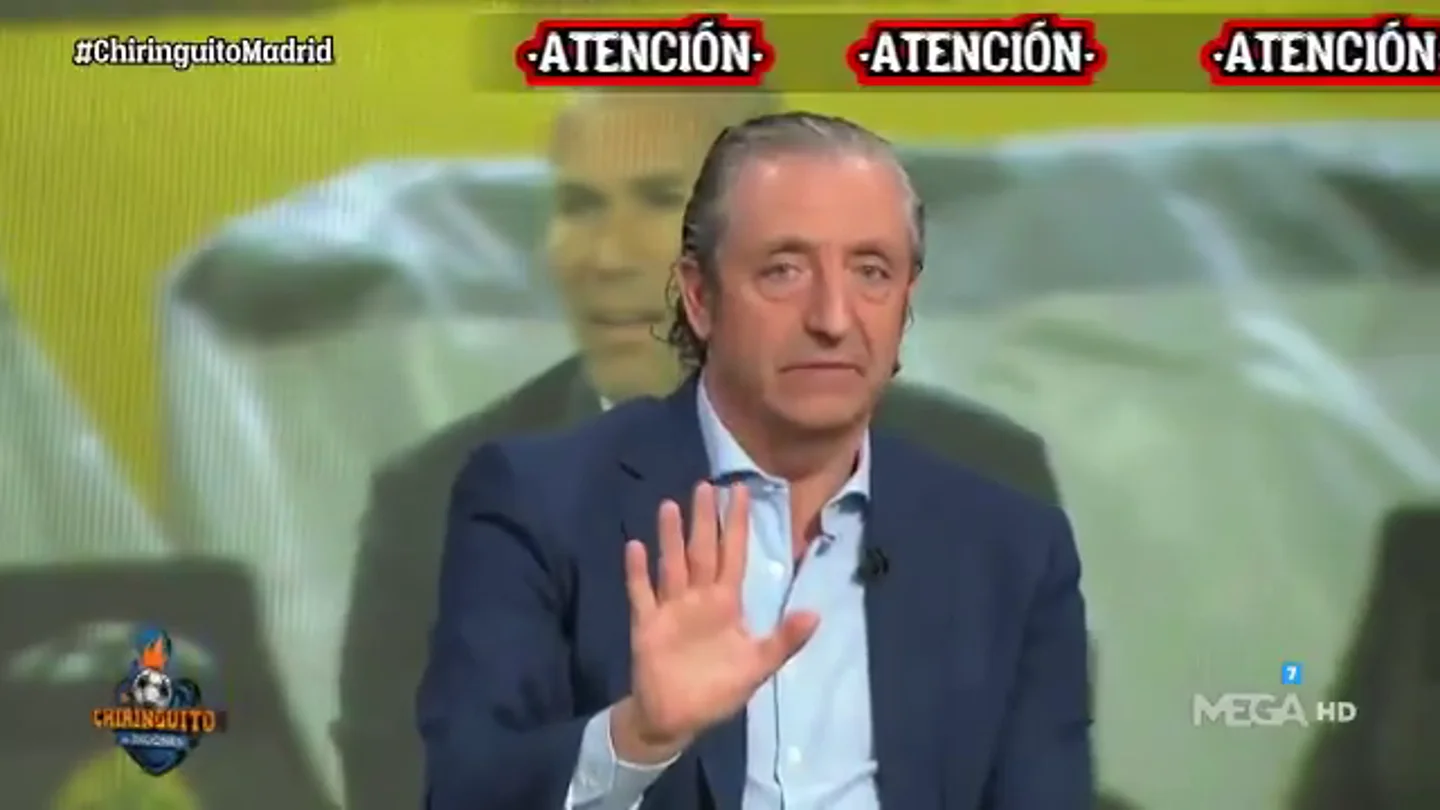 Josep Pedrerol pide perdón: "Zidane es el mejor entrenador del mundo" Josep Pedrerol pide perdón: "Zidane es el mejor entrenador del mundo"