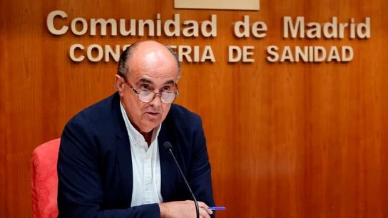 El viceconsejero de Salud Pública y Plan COVID-19 de la Comunidad de Madrid, Antonio Zapatero. El viceconsejero de Salud Pública y Plan COVID-19 de la Comunidad de Madrid, Antonio Zapatero.