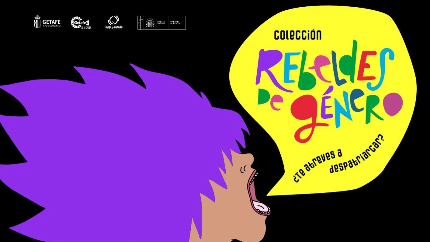 Portada de la colección 'Rebeldes de Género' que ha generado polémica en Getafe