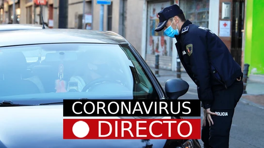 Imagen de un control policial Imagen de un control policial