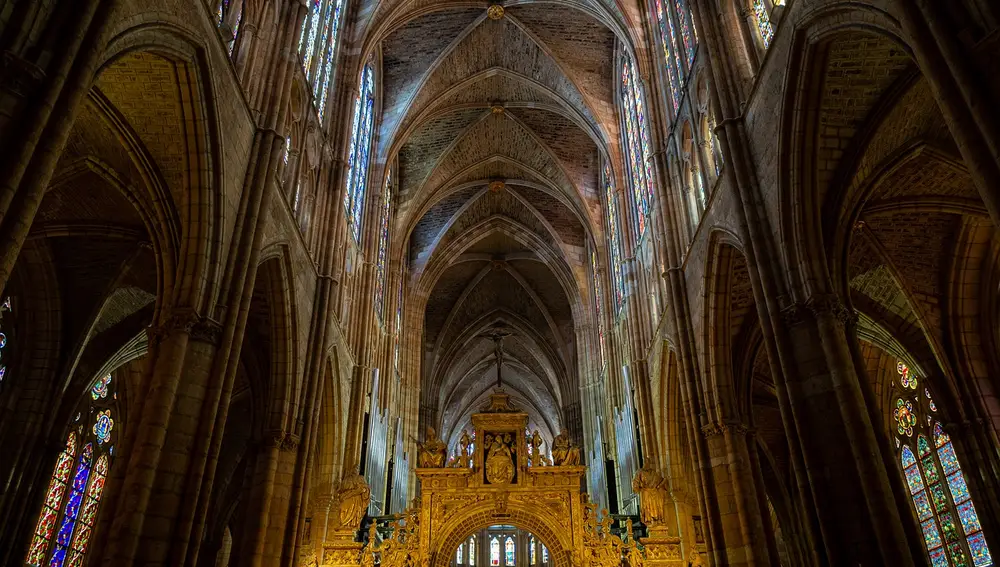 Bóveda de la Catedral de León
