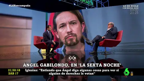 Gabilondo, sobre Iglesias: "Si hay que hablar, hablaremos" Gabilondo, sobre Iglesias: "Si hay que hablar, hablaremos"