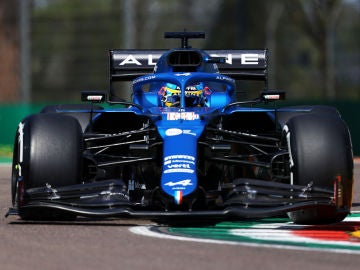 Alonso, en el Alpine