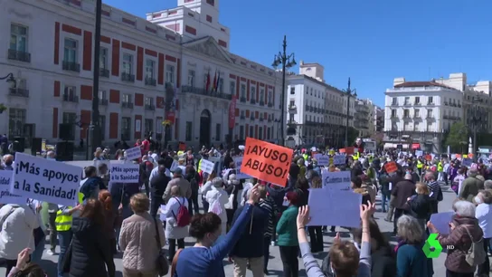 Protesta de la Marea Blanca en Madrid Protesta de la Marea Blanca en Madrid