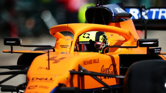 Lando Norris, en el McLaren Lando Norris, en el McLaren