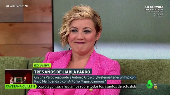 Cristina Pardo hijo Cristina Pardo hijo
