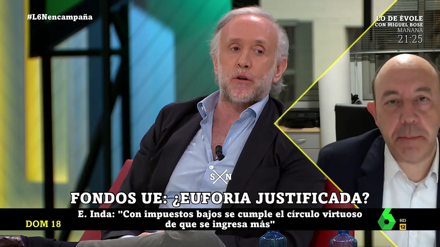 Eduardo Inda y Gonzalo Bernardos en laSexta Noche Eduardo Inda y Gonzalo Bernardos en laSexta Noche