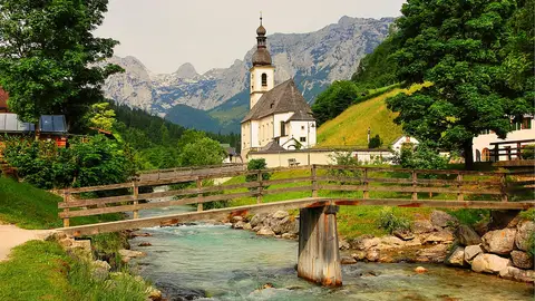 Ramsau bei Berchtesgaden. Baviera Ramsau bei Berchtesgaden. Baviera