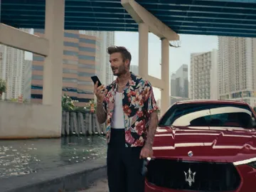 David Beckham y Maserati David Beckham y Maserati