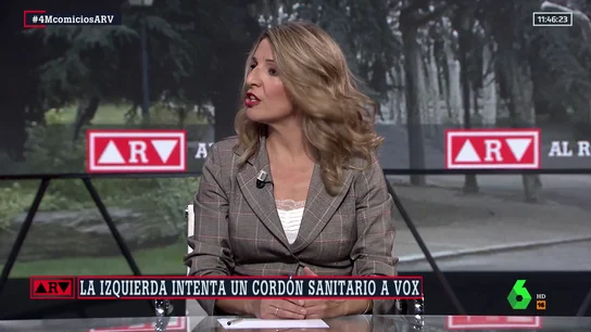 Yolanda Díaz cree que "el PP se está equivocando" al no rechazar a Vox e insta a seguir el ejemplo de Feijóo Yolanda Díaz cree que "el PP se está equivocando" al no rechazar a Vox e insta a seguir el ejemplo de Feijóo