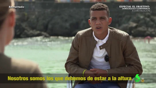 El mensaje de agradecimiento de un migrante a los vecinos de Mogán (Canarias): "Tenemos que estar a la altura, ellos entienden nuestra situación" Testimonio migrantes 1