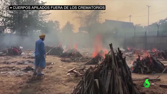 Ciudades convertidas en crematorios gigantes al aire libre: la dramática situación de la India por el coronavirus Ciudades convertidas en crematorios gigantes al aire libre: la dramática situación de la India por el coronavirus