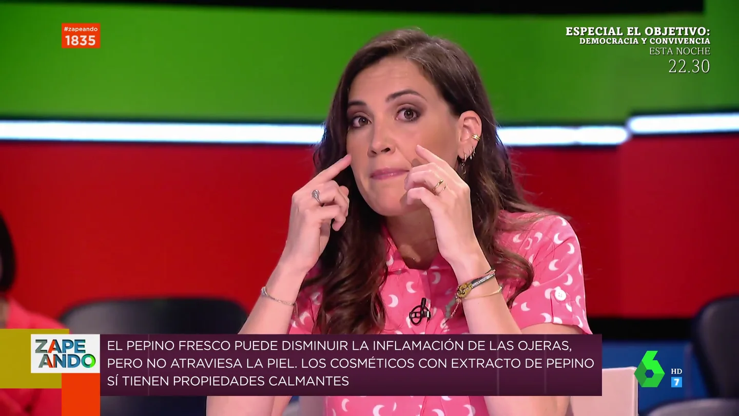 ¿Pepino para las ojeras? Boticaria García explica la realidad detrás de esta práctica viral ¿Pepino para las ojeras? Boticaria García explica la realidad detrás de esta práctica viral