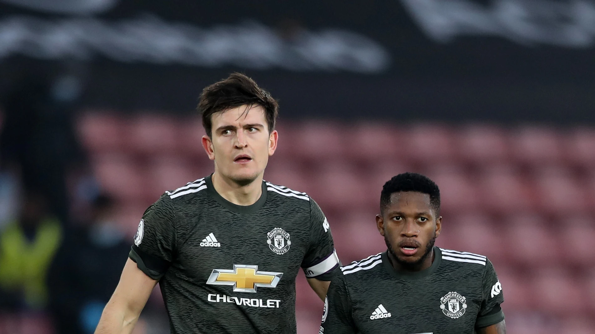 Harry Maguire y Fred