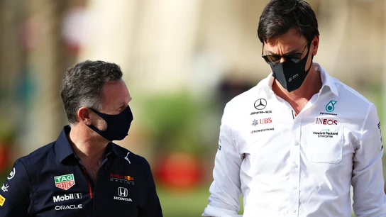 Christian Horner y Toto Wolff Christian Horner y Toto Wolff