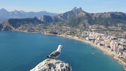 Vistas desde el Peñón de Ifach