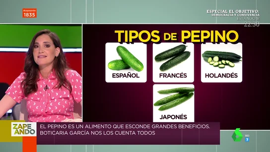 Las propiedades desconocidas del pepino: Boticaria García explica cómo sacarle partido a esta hortaliza Las propiedades desconocidas del pepino: Boticaria García explica cómo sacarle partido a esta hortaliza