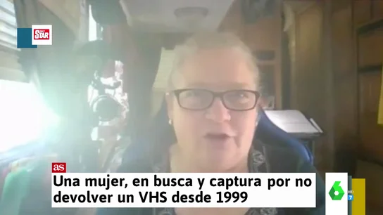 Una mujer descubre que está en busca y captura por no devolver una cinta de VHS desde 1999 Una mujer descubre que está en busca y captura por no devolver una cinta de VHS desde 1999