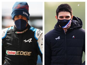 Fernando Alonso y Esteban Ocon