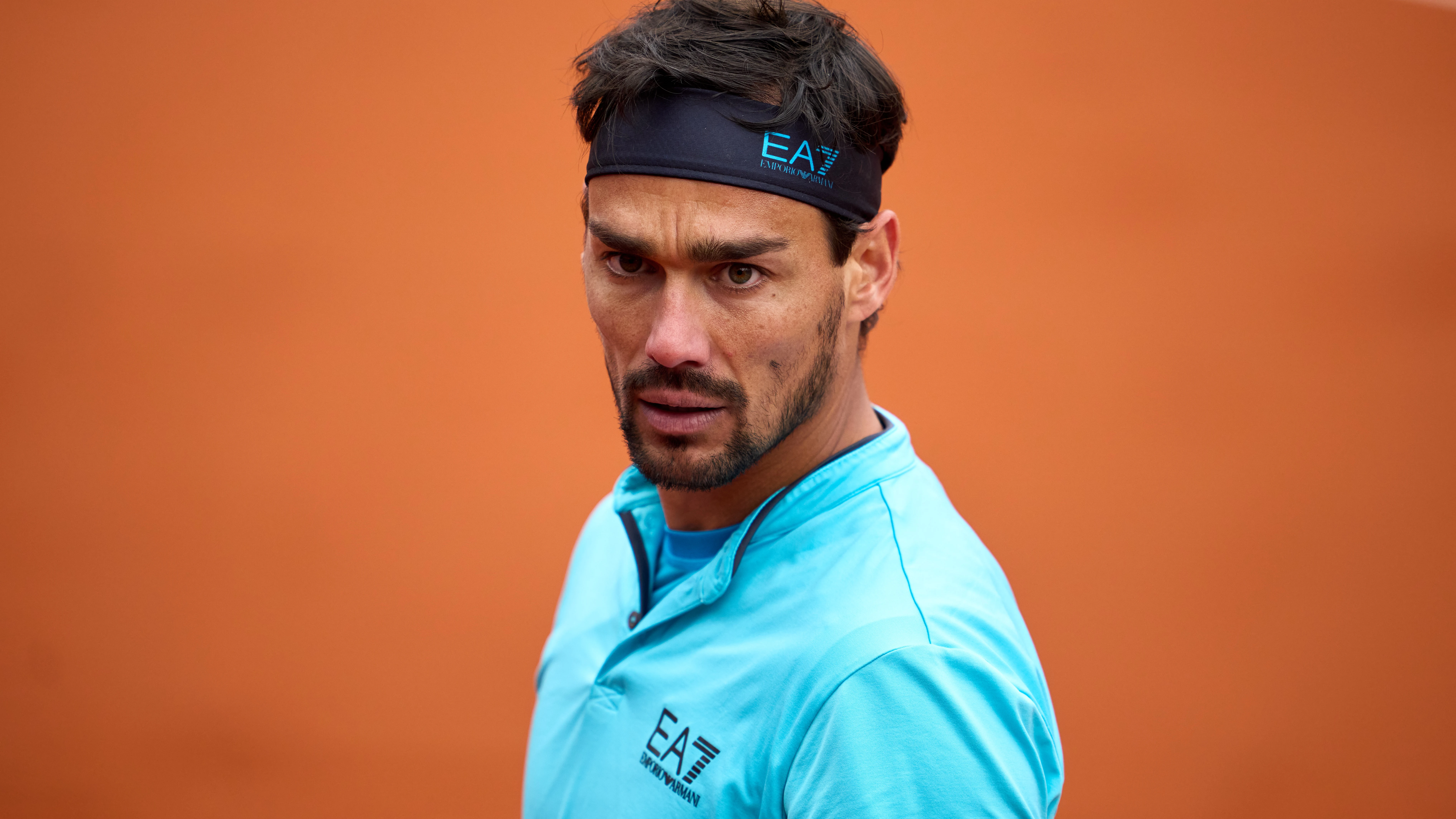 Fabio Fognini, en el Conde de Godó.