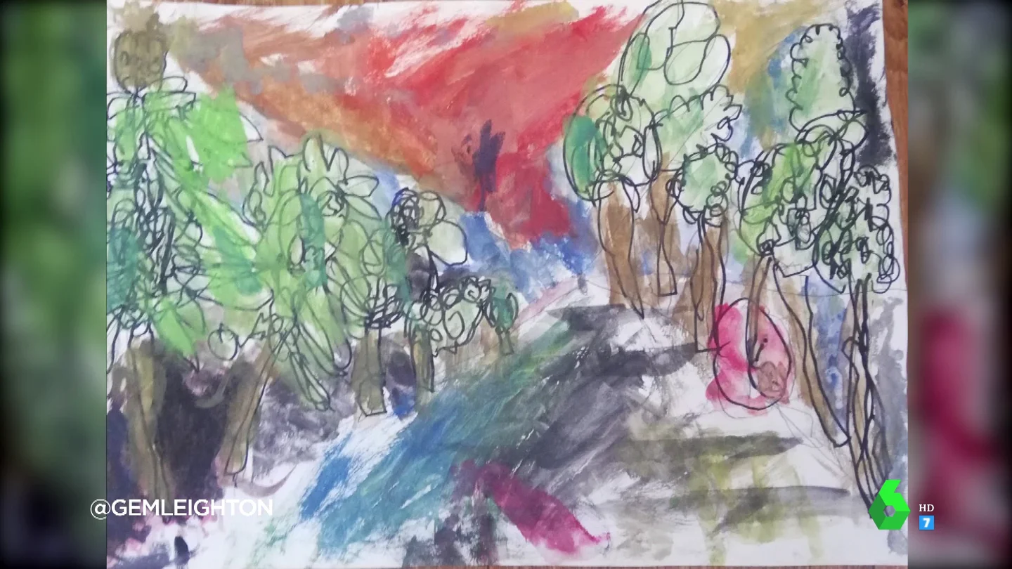 El apoyo masivo al tierno dibujo de una niña de seis años que su profesora de arte criticó El apoyo masivo al tierno dibujo de una niña de seis años que su profesora de arte criticó