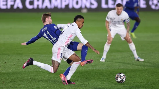 Timo Werner y Militao Timo Werner y Militao