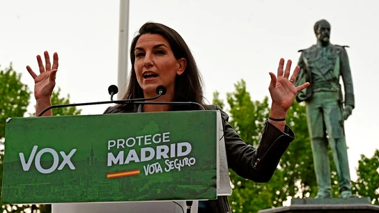 La candidata de Vox a la Comunidad de Madrid, Rocío Monasterio La candidata de Vox a la Comunidad de Madrid, Rocío Monasterio