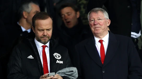 Ed Woodward y Sir Alex Ferguson Ed Woodward y Sir Alex Ferguson