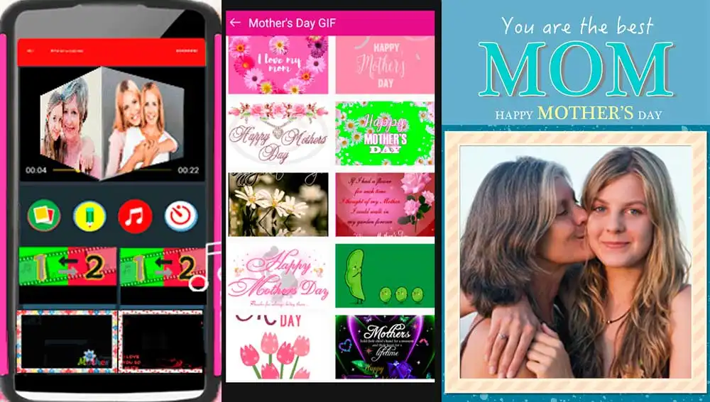 Apps de Android para felicitar el día de la Madre