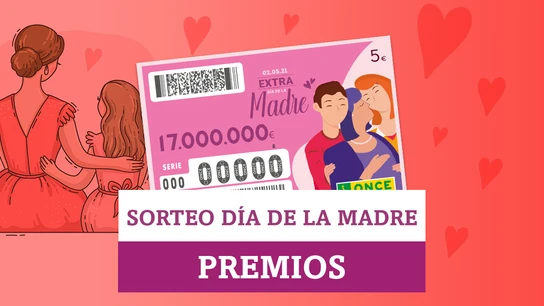 Sorteo de la ONCE del Día de la Madre: ¿qué premios se reparten? Sorteo de la ONCE del Día de la Madre: ¿qué premios se reparten?