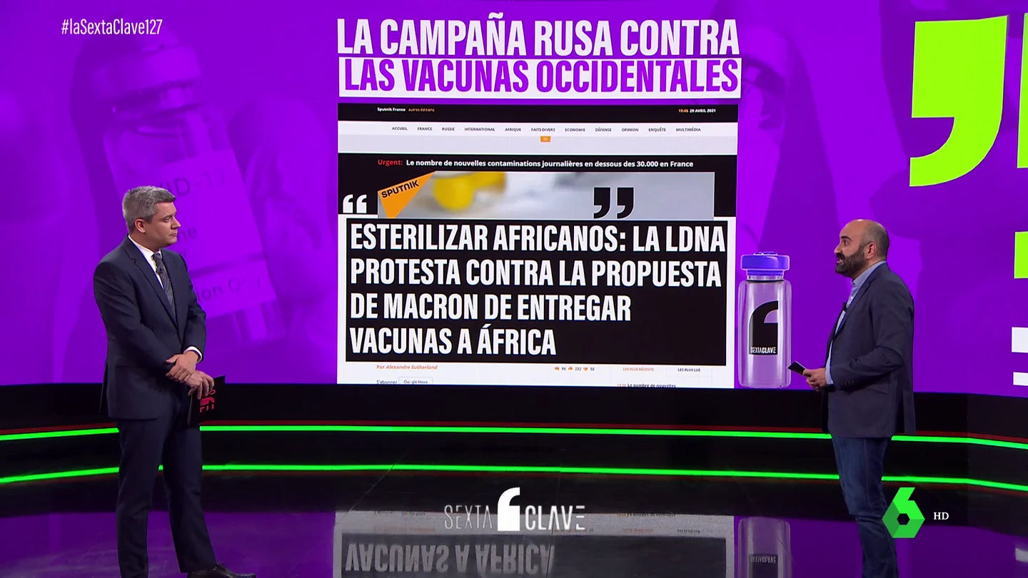 China y Rusia, contra las vacunas occidentales: la UE acusa a ambos países de difundir una campaña masiva de desinformación para destruir su imagne China y Rusia, contra las vacunas occidentales: la UE acusa a ambos países de difundir una campaña masiva de desinformación para destruir su imagne