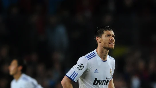 Xabi Alonso en el Camp Nou Xabi Alonso en el Camp Nou