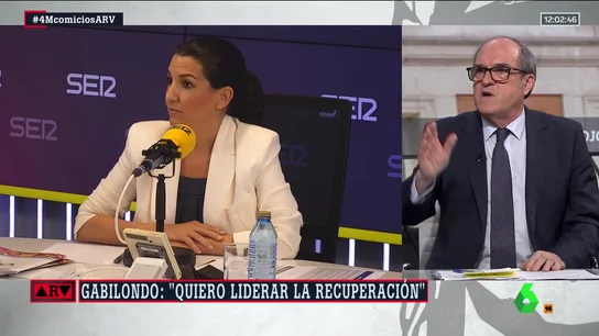 "¿Qué ha aprendido de Vox en campaña?" Gabilondo responde "¿Qué ha aprendido de Vox en campaña?" Gabilondo responde