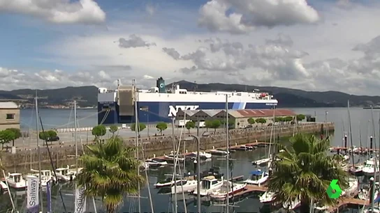 Buque confinado en Vigo Buque confinado en Vigo