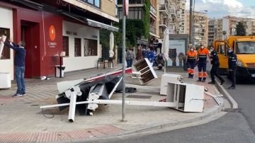 Cuatro personas resultan heridas tras sufrir un atropello múltiple por un conductor ebrio en Sevilla
