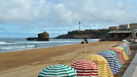 Playas en Biarritz
