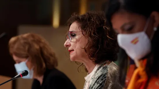 La ministra de Hacienda, María Jesús Montero La ministra de Hacienda, María Jesús Montero